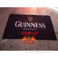Bandera de la cerveza de Guinness darught bandera de promociones de la barra bandera de Guinness personalizada bandera de poliéster